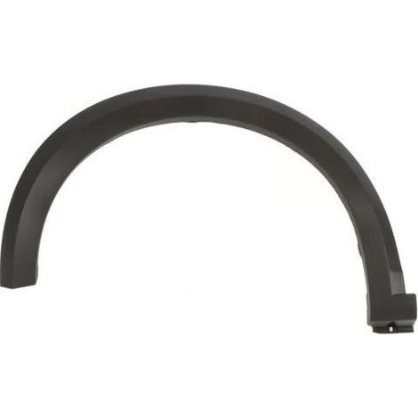 Extension d'aile avant gauche noire Dacia Sandero Stepway 3 depuis 2020
