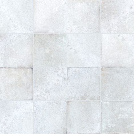 Carrelage effet Zellige Blanc 10x10x0,85 cm Caldero - Mur intérieur (vendu par carton de 0,6 m²) - RO'MA CARRELAGE