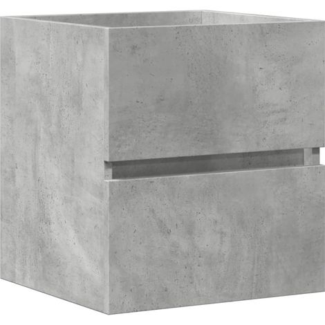 Maison Exclusive - Mobile Lavabo Grigio Cemento 41x38,5x45 cm in Legno Multistrato