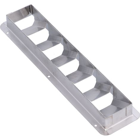 Persienne Coudée pour Bateau, en Acier Inoxydable 316, 6 Fentes, Ventille, Accessoire en Acier Inoxydable 316 pour Bateau Marin. (1/5)
