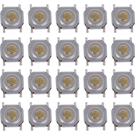 200 pièces Tactile bouton poussoir interrupteur en laiton étanche lumière touchant Patch SMD 4x1.5 (1/5)