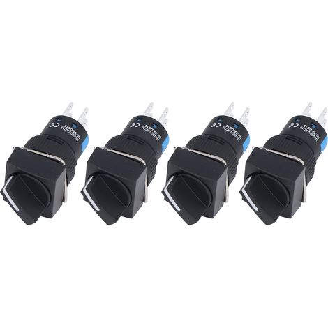Kit de 25 boutons rotatifs à verrouillage automatique à 3 positions, diamètre 16 mm, pour équipements (1/5)