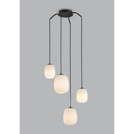 PL JAP BK 4xE27 opal glass (1/3)