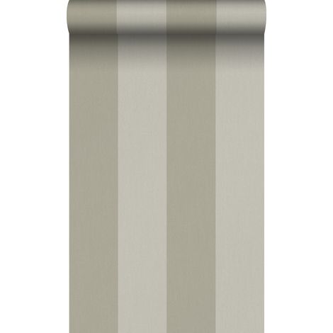 papier peint à rayures marron clair - Origin Wallcoverings (1/5)