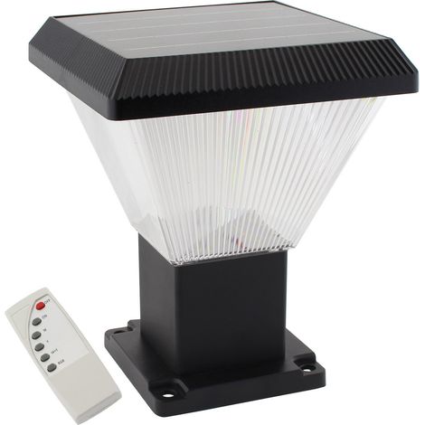 Farola LED Solar VILLA S3 UFO 60W, CCT+RGB, RGB + Blanco dual (1/4)