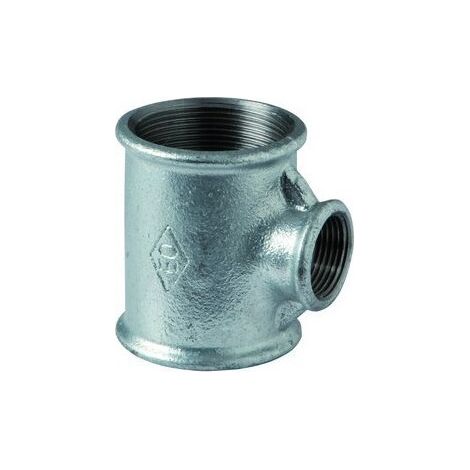 130R - Tee riduzione 1"1/2 x 1"1/4 x 1"1/4 in ghisa zincata 13005766