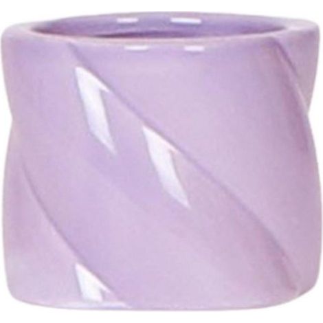Cache-pot Décoratif Candy en Céramique Ronde pour Plantes et Orchidées Lilas Ø 6 cm - PANGIVO (1/5)