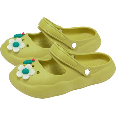 Sabots de jardin pour enfants, chaussures à enfiler, sandales d'été pour la plage. (1/5)
