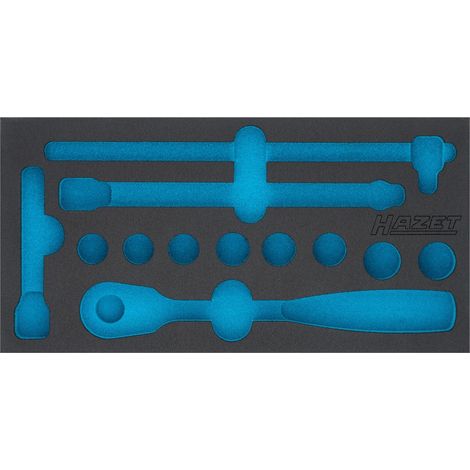 Hazet 2-Komponenten Weichschaum-Einlage 163-562L, 342 mm x 172 mm (1/3)