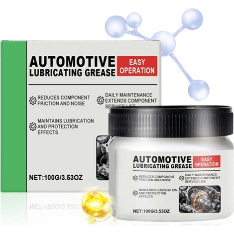 Graisse Au Lithium 100g Accessoires Auto Polyvalents  Graisse Universelle Lubrifiant À Base De Lithium Pour Domestique et Atelier, Charnières de Porte, Freins, Camping-Car, SUV (1/5)