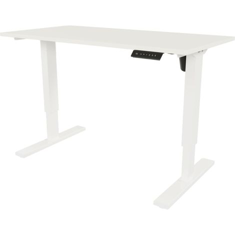 BISLEY E-StarterTech Schreibtisch Rechteck: 160 x 80 cm  Weiß (1/5)