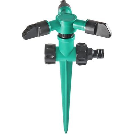 360-degree rotating watering device for outdoor and garden plant enthusiasts, green (1/5)