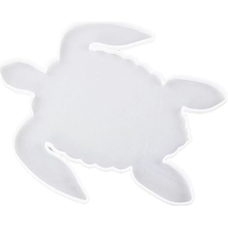 Moule en silicone en forme de tortue et de baleine, moule décoratif fait main pour plateau ou dessous de verre, motif océan (1/5)