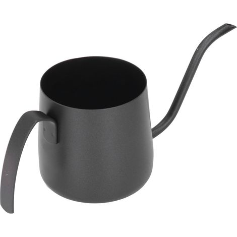 Bouilloire à café en acier inoxydable avec bec verseur en col de cygne, poignée épaisse et confortable et graduation, 250 ml (1/5)