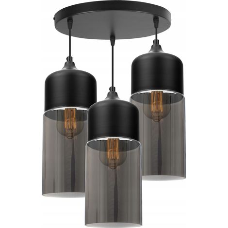 DECKENHÄNGELAMPE, GLASPLAFON, LED-LAMPE