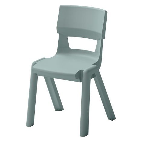 Chaise scolaire Cleo Taille 2 - Maternelle moyenne section - Vert clair - Lot de 4 - Maxiburo