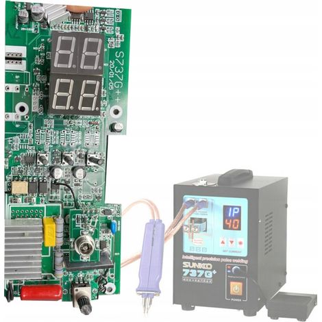 Scheda Madre per Saldatrice a Punti compatibile con Sunkko 737G+ 220V – Alta Qualità e Prestazioni, Facile Sostituzione, Tensione 220V (1/2)