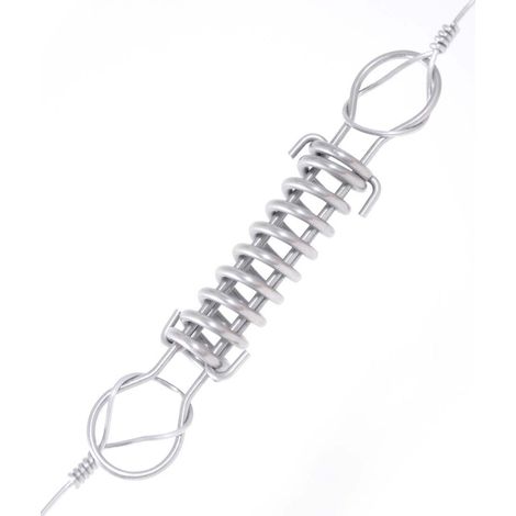 Ressort de tension en acier inoxydable pour fil Gallagher HT de 1,6 ou 1,8 mm