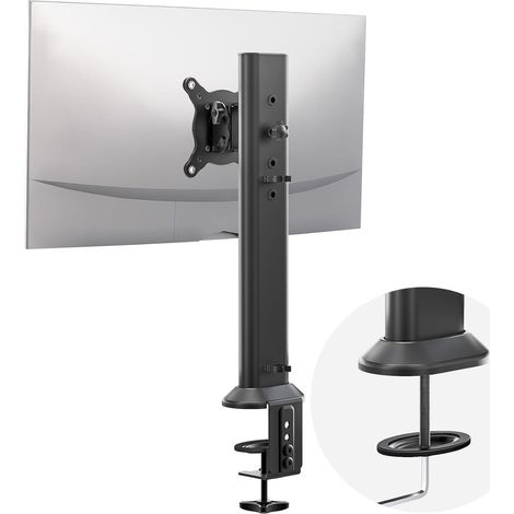 Monitorträger Einzeltisch Höhenverstellbar 13 inch 32 inch Schwarz (1/5)