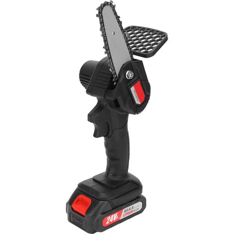 Mini tronçonneuses électriques sans fil avec batterie intégrée, outils de coupe pour le travail du bois, prise AC100-240VEU (1/5)
