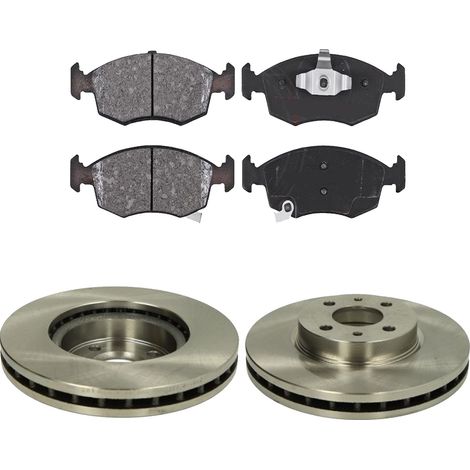 KIT FRENI ANTERIORI compatibile con FIAT PANDA (312,319) - DISCHI + PASTIGLIE OEM: FDB4400 / 16422 /SOSTITUZIONE DIRETTA/BASSA POLVERE/SILENZIOSO (1/5)