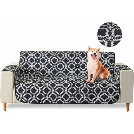Housse de canapé imperméables couvre canapé Couverture canapé pour chats protege canape couvertures de sofa 2 places (1/5)