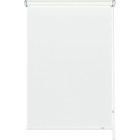 GARDINIA Tenda a rullo con catenella laterale, Installazione a parete, soffitto o nicchia, Trasparente, Opaca, Kit di montaggio incluso, Bianco, 112 x 180 cm (LxA) (1/5)