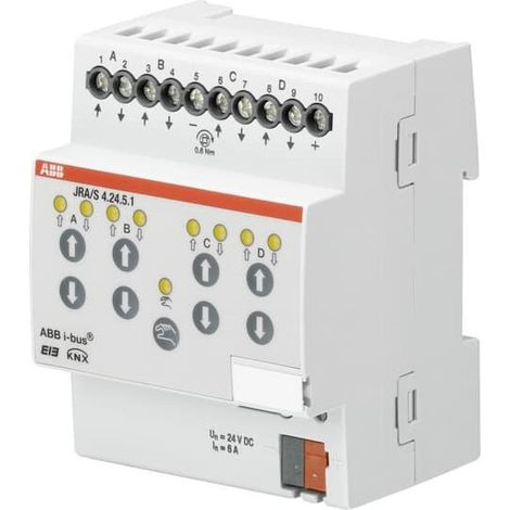 ABB STOTZ BEI ACTIONNEUR DE STORES RADIO, 4-FACH, 24 V, ÉTUDIÉ-S4.24.5.1 2736493 ABB STOTZ S&J 2CDG110128R0011