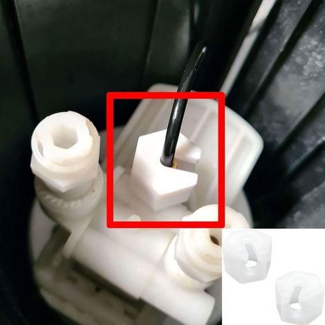 2 pièces de vis de rechange pour Soda Maker, accessoires pour Crystal 1.0 et 2.0, Crystal 2.0, Jet, Spirit, Easy, Duo, Fizzi, Terra, raccord pour tuyau CO2 (1/5)
