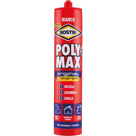 Adesivo sigillante universale 'poly max' original - Specifiche: gr. 425 - bianco