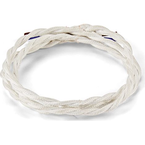 Cavo Tessuto Intrecciato Bianco 10M