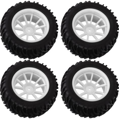 Ersatzreifen für RC-Trucks (Einzelteile) – Weiche und strapazierfähige Gummireifen für HSP 94111, 94188, 94108 und HPI White (1/5)
