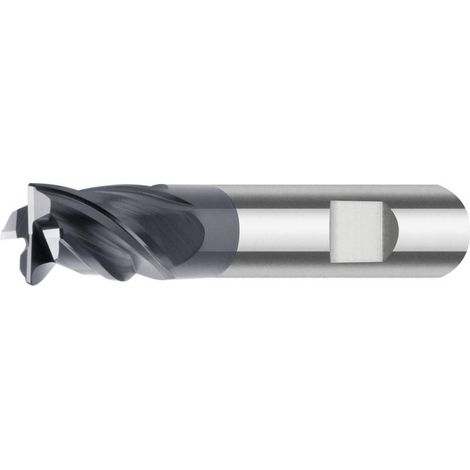 Sólido Carburo De Fresa Vhm Hpc Inox-D6527K1600Va Z4Hb Carap + Fortis