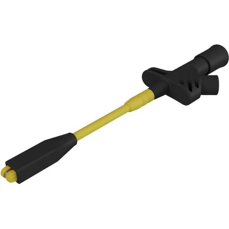 SKS Hirschmann KLEPS 2800 sw Morsetto a clip/coccodrillo isolato Connettore 4 mm CAT III 1000 V Nero (1/3)