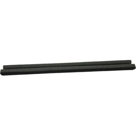 Joint d'étanchéité anti-courant d'air et anti-poussière pour bas de porte, 93 x 10 cm (noir) (1/5)