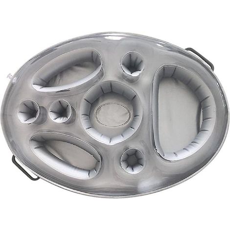 Porte-bières flottant en PVC, plateau gonflable, bar flottant pour spa et jeux d'eau à la plage (1/5)