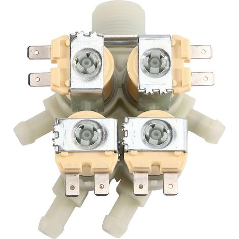 Électrovanne d'arrivée d'eau pour lave-linge Samsung DC62-00214Q DC62-00214N DC62-00214M 50/60 Hz (1/5)