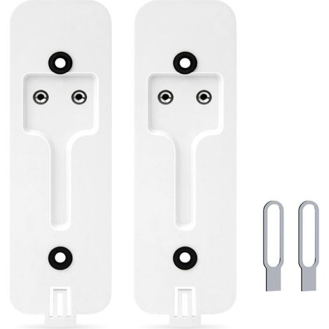 Plaque de remplacement pour sonnette vidéo Blink, plaque arrière avec accessoires (blanche - lot de 2)-AquaForge