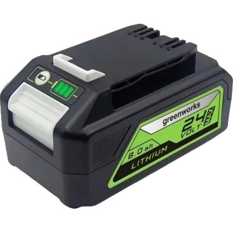 Batteria di ricambio, capacità 8000 mAh, compatibile con utensili cordless, 20 V 8,0 AH-1PCS, 24 V-b (1/2)