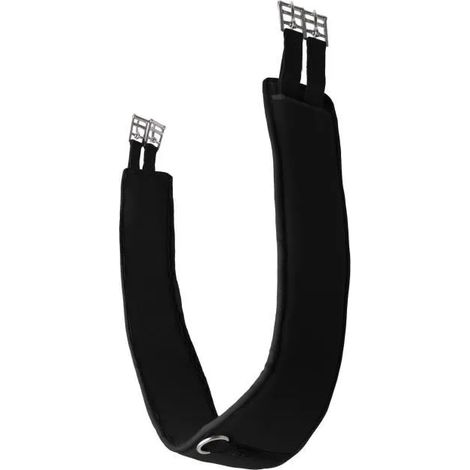 Cincha horze neoprene girth larga elástica negra 125cm (1/2)