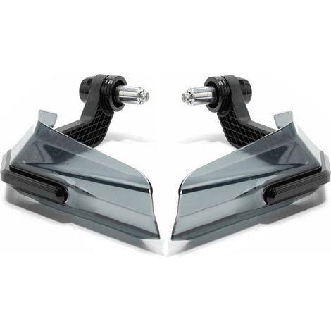 Protège-mains de moto, déflecteur de vent de guidon résistant aux chocs, haute résistance, noir