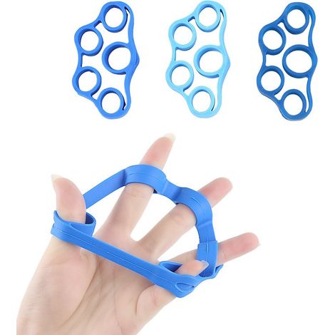Fingertrainer 3/4/5 kg, 3er-Pack, blau [NX] (1/5)