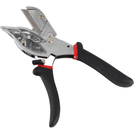 Cisaille d'angle de précision, pour moulures et bois/PVC (1/5)