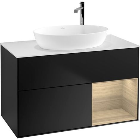 Villeroy & Boch F901PCPD Meuble sous-lavabo Finion F90 (1/2)