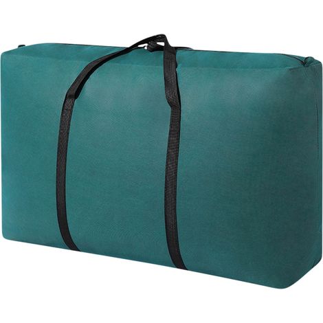 Sac De Rangement - 50,8 X 35,6 X 22,9 Cm - Tissu Polyester Renforcé Et PVC - Fermeture Éclair Double - Pour Arbres De Noël Artificiels Et Déménagement - 1 Pièce (1/5)