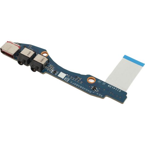 Carte USB de remplacement pour ordinateur portable HP Pavilion 15 DC TPN Q211 DAG3DBAB8F0 - Installation professionnelle - Carte USB avec trou pour le son (1/5)