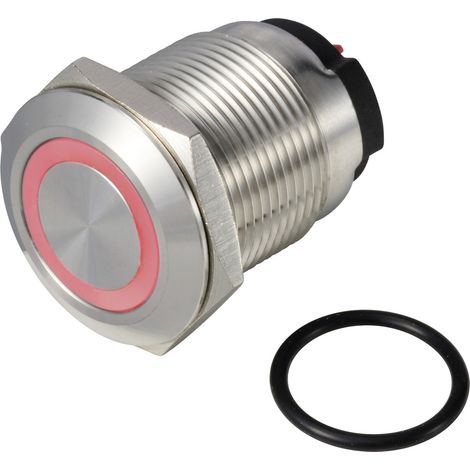 TRU COMPONENTS TC-13224212 ONPOW6319F-10ZE/Q/R/12V/S Drucktaster 36 V DC/AC 2 A 1 x Aus/(Ein) rasten
