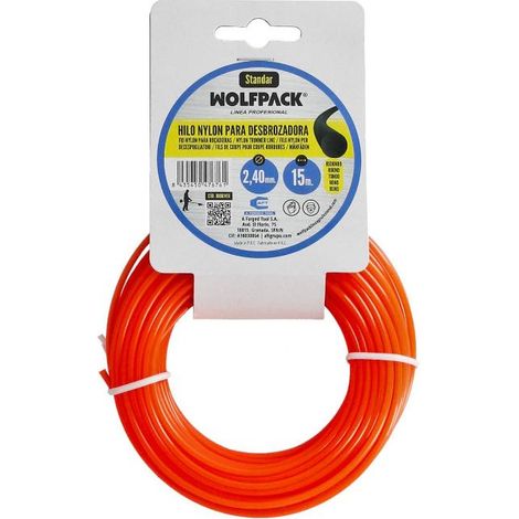 Hilo Nylon Redondo 2,4mm (Rollo 15mt.) (1/5)
