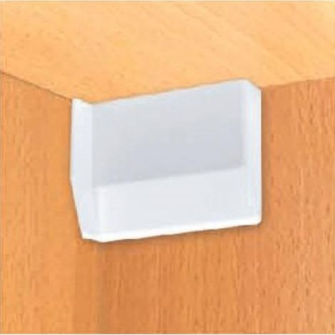 Cache plastique blanc pour suspension 801 droite