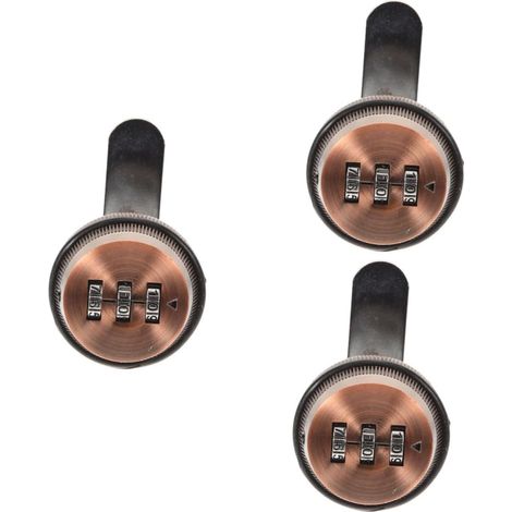 Ensemble de 3 cadenas à combinaison Gadpiparty pour armoires métalliqu (1/5)